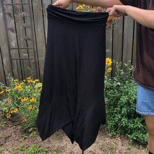 Black fairy core skirt
